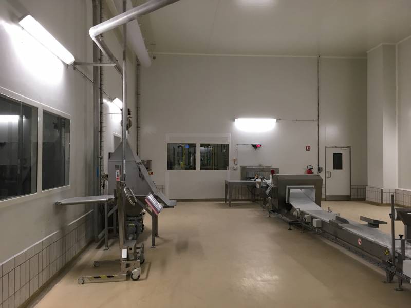 Création d'une ligne de mise en sac de poudre de lait chez Lactalis Retiers 35